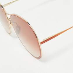 Chloe Brown Gradient CH0016S Aviator Sunglasses