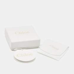 Chloé Moonstone Amazonite Gold Tone Drop Earring