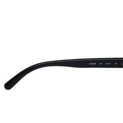 Pre Owned Chloé Black & Crystal Embellished / Dark Grey Gradient CE659SR Square Sunglasses