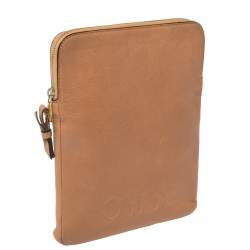 Chloe Brown Leather Ipad Cover