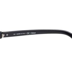 Chloe Black Acetate CE605S Gradient Oversized Sunglasses