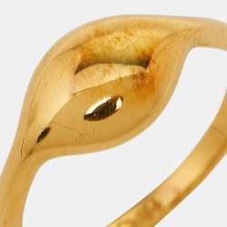 Chloe Gold Tone Ring Size 54
