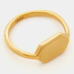 Chloe Gold Tone Ring Size 54