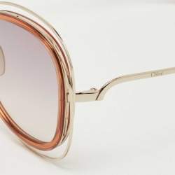 Chloé Brown CE123S Carlina Oversized Sunglasses