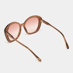Chloe Brown/Pink Gradient CH0081S Oversized Sunglasses