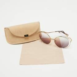 Chloe Brown/Gold Gradient CE153S Round Sunglasses