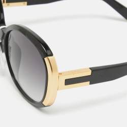 Pre Owned Chloe Black Gradient CE634S Oversized Sunglasses