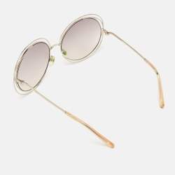 Chloe Brown Gradient CE114S Frame Round Sunglasses