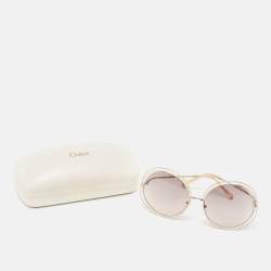 Chloe Brown Gradient CE114S Frame Round Sunglasses
