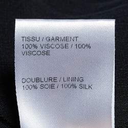 Pre Owned Chloe Black Double Breasted Blazer S