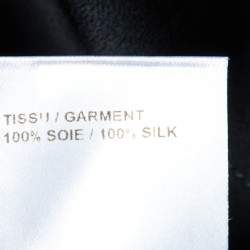 Chloe Black Silk Loose Fit Mini Dress M