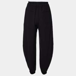 Chloe Black Crepe Joggers L