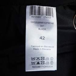 Chloe Black Crepe Joggers L