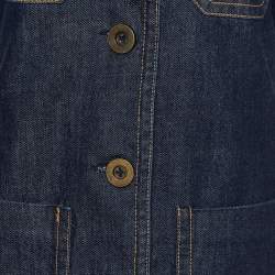 Pre Owned Chloe Blue Denim Shirt Dress L