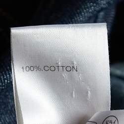 Pre Owned Chloe Blue Denim Shirt Dress L