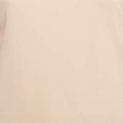 Pre Owned Chloe Pink Crepe Sleeveless Asymmetric Midi Dress S