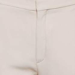 Chloe Pink Crepe Regular Trousers M