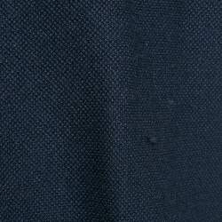 Pre Owned Chloe Navy Blue Floral Embroidery Wool Sweater M