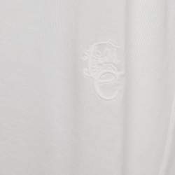 Chloe White Jersey Cotton Crew Neck T-Shirt M