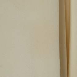 Pre Owned Chloe Cream Lace Trim Silk Blouse M