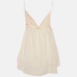 Chloé Pinky Nude Silk  Camisole Top S