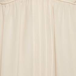 Pre Owned Chloé Pinky Nude Silk Camisole Top S