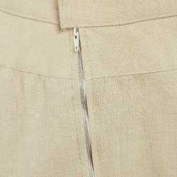 Chloé Vintage Cream Cotton Pencil Skirt S