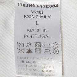 Chloe White Cotton Tank Top L