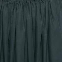 Chloé Blue Cotton Elasticated Waistband Midi Skirt XS
