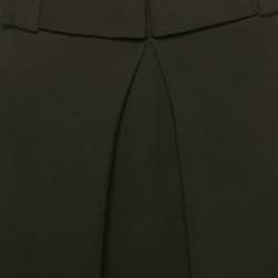 Chloé Black Silk Pleated Short Skirt L