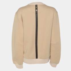 Chloé Beige Jersey Wool Sweatshirt S