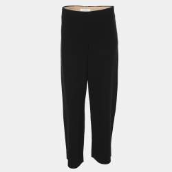 Chloe Black Crepe Trousers S