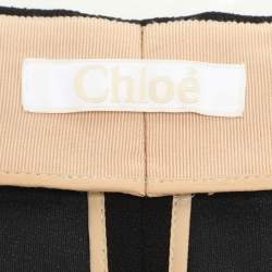 Chloe Black Crepe Trousers S