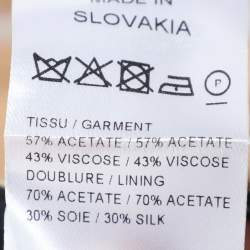 Pre Owned Chloe Deep Navy Crepe Trousers M