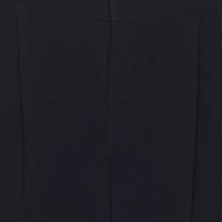 Pre Owned Chloe Deep Navy Crepe Trousers M