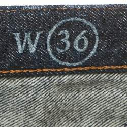 Pre Owned Chloe Navy Blue Denim Mini Skirt S Waist 26"