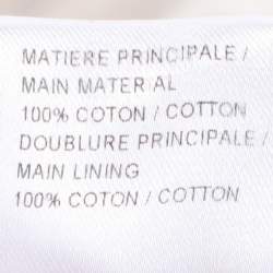 Pre Owned Chloe Multicolor/Brown Cotton Off The Shoulder Top S