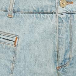 Pre Owned Chloe Blue Denim Flared Jeans M/Waist 32"