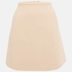 مملوكة مسبقًا تنورة كلوي صوف وردي داكن صغيرة المقاس