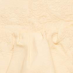 مملوكة مسبقًا تنورة كلوي فلونس صغيرة جاكار زهري بانسي مقاس متوسط - ميديم