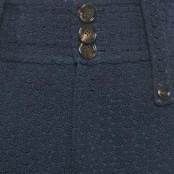 مملوكة مسبقًا بنطلون كلوي قطن بعين القماش أزرق كحلي مقاس متوسط (ميديم)