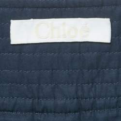 مملوكة مسبقًا بنطلون كلوي قطن بعين القماش أزرق كحلي مقاس متوسط (ميديم)