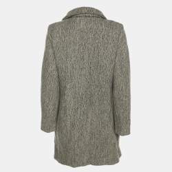 Pre Owned Chloe Grey Wool Coat M