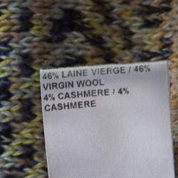 Chloe Multicolor Striped Chunky Knit Sweater S