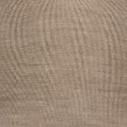 Pre Owned Chloe Seed Brown Wool Tie Up Detail Sleeveless Top S