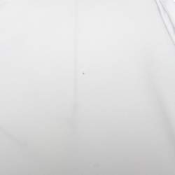 مملوكة مسبقًا Chloe White Cotton Handle With Grace Print T-Shirt S