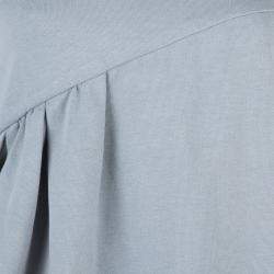 Pre Owned Chloe Grey One Shoulder Dress S