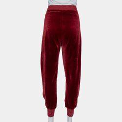 Chloe Burgundy Velvet Trouser M