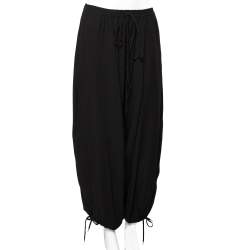 Chloe Black Silk Harem Pants S