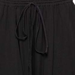Chloe Black Silk Harem Pants S